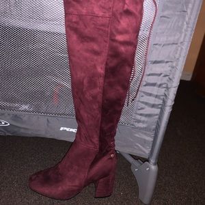 Knee high boots